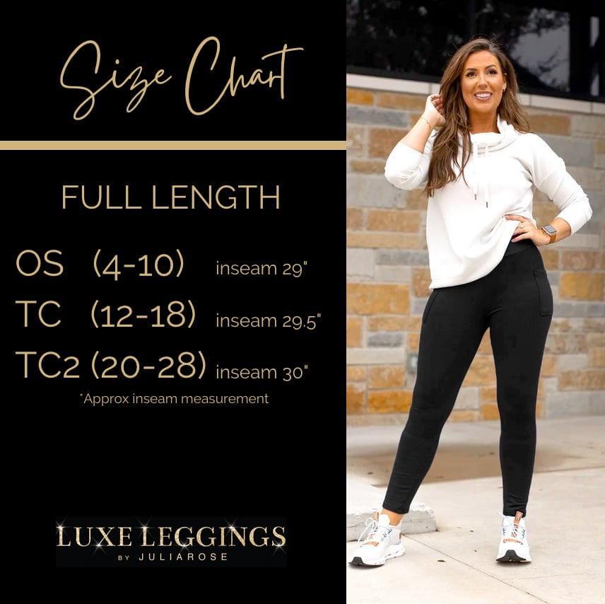 Ready to Ship | The Lilla - Black FLEECE Full Length Leggings with Pockets