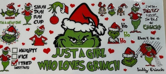 A Girl who love Grinch