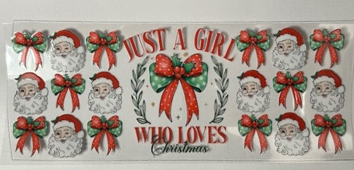 A girl who loves Christmas