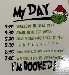 Grinch Schedule