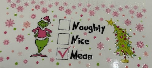 Naughty, Nice, Mean