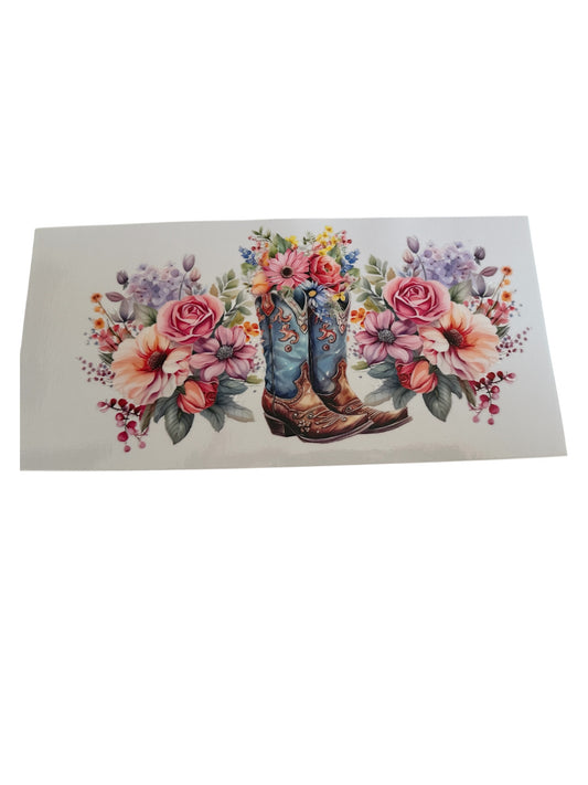 Boots and Flowers