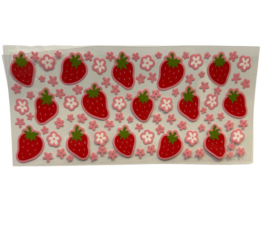 Strawberries & Flowers 2