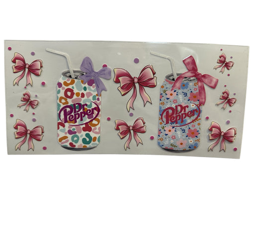Dr. Pepper Flowers and Bows