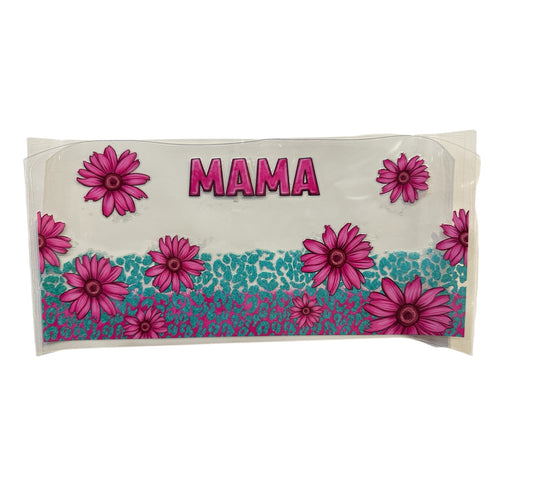 Turquoise Cheetah Mama