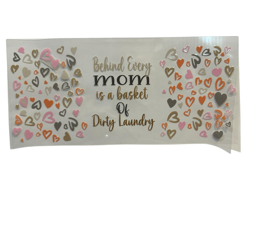 Behind Every Mom Is a Basket of Dirty Laundry