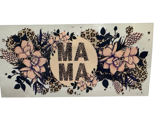 Floral/Cheetah Mama