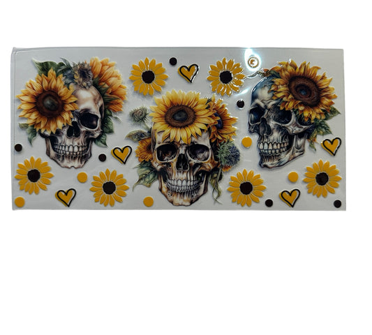 Sunflower Skull