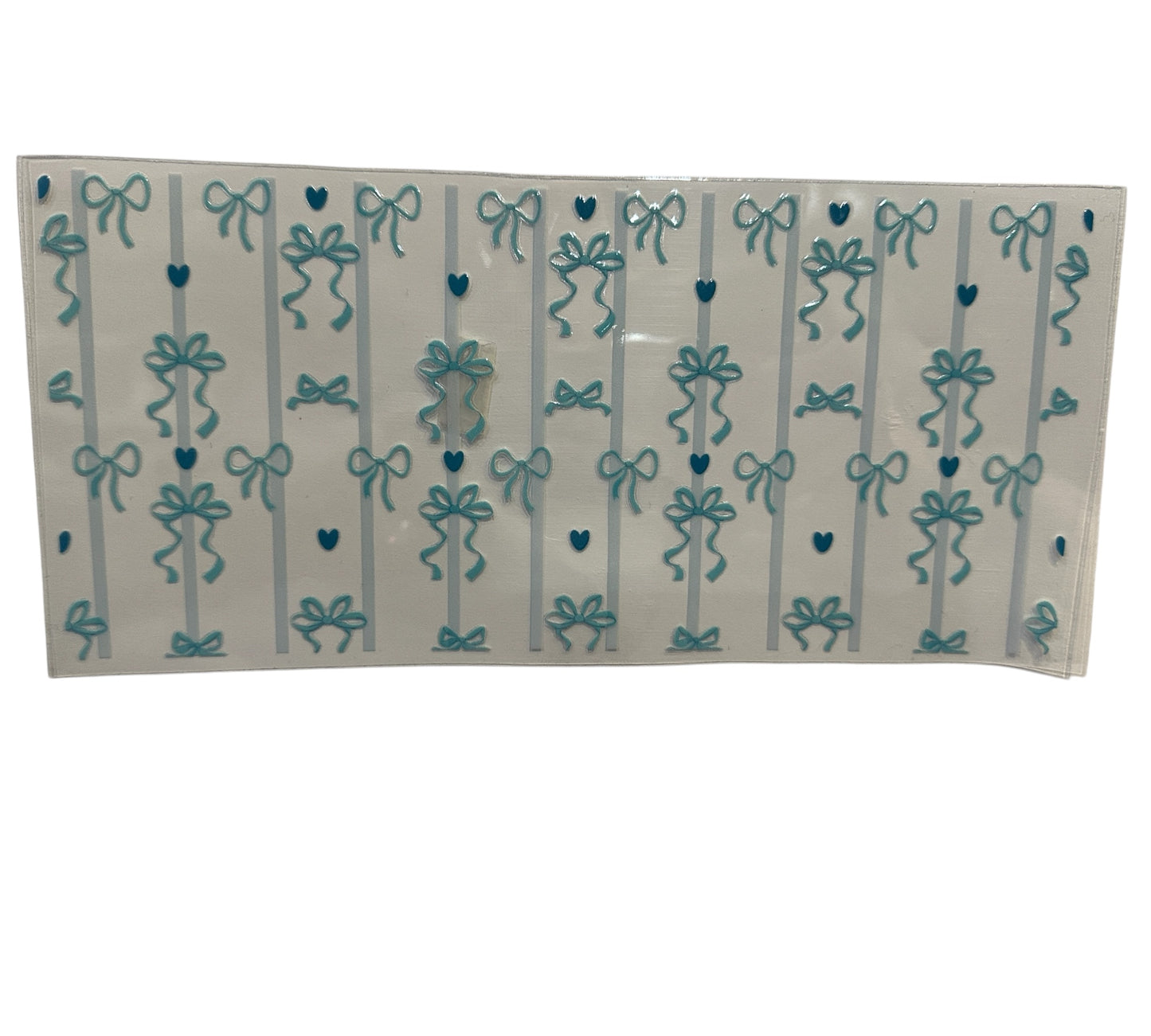 Blue Bows and Lines