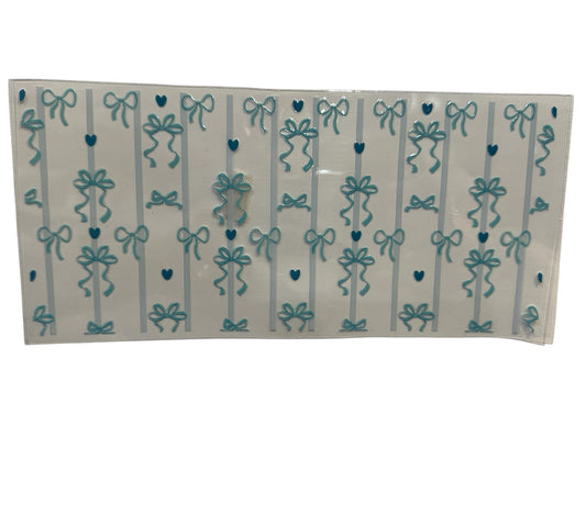 Blue Bows and Lines