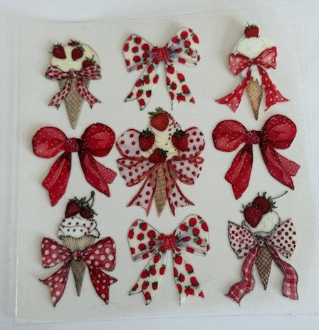 Strawberry Bows