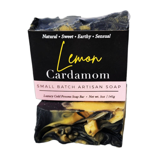 Lemon Cardamom Soap