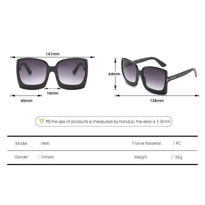 Ready to Ship | Tortoise  Megan Oversized Gradient Sunglasses